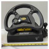 Sony PS1 Team Mad Catz Dual Force Racing Steering