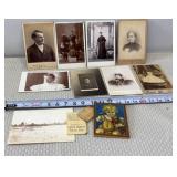 19th-century antique portrait photographs,