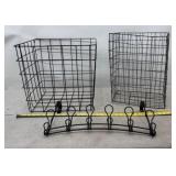 Metal Baskets, Shoe Rack