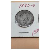 1893 Barber Silver Half Dollar