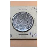 1908 Barber Half Dollar
