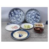 Vtg Tableware including decorative porcelain