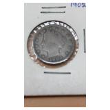 1902 United States Liberty Head V Nickel