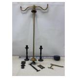 Vtg Brass and Cast Decor