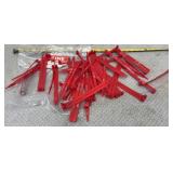 Uline Red Plastic Truck Seals