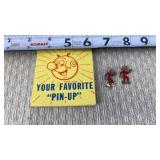 3-Vintage 1955 Mr. Reddy Kilowatt Electric Power