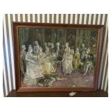 Vintage Print of "Concert at the Time of Mozart"