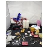 Fishing Line, Polaroid Camera, Matches