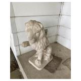 Concrete Lion Statue
