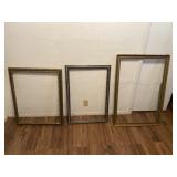 Three Picture Frames