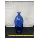 14 inch Blue Vase