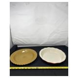 Good Cook Stoneware and WCL Pie Dishes