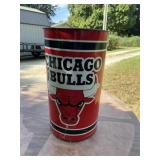 19 Inch Chicago Bulls Trash Can