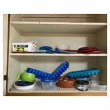 Ice Trays , Plastic Containers and Lids