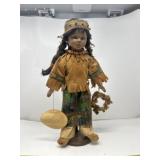 Cathay Collection Porcelain Indian Doll