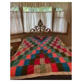 Handmade Tied  Patchwork Quilt