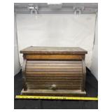 Wood Bread Box