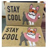 2 New Stay Cool Door Mats