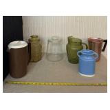 Pitchers and Canisters