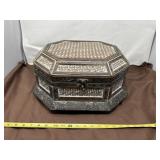 Chest with Sewing Supplies inside