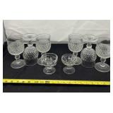 Glass and Desert Cups