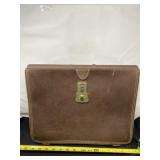 Brown Leather Doctor Style Brief Case
