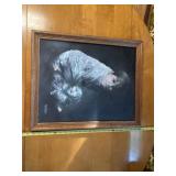 Painting done by Hurst