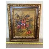 Framed Oil Painting by Shih Roo