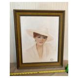Framed Painting by Kathy Hurst