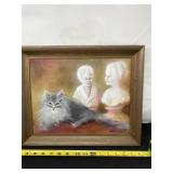 Framed Kathy Hurst Painting
