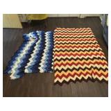 Afgahn Blankets both 65x44