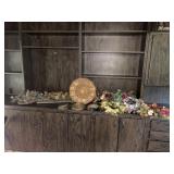 Fake Flowers with Home Decor