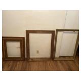 Three Picture Frames