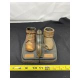 Charles Shoe and Slipper Book Ends