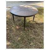 Compass Style Veneer  Inlay Round Table