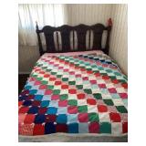 Handmade Tied Patchwork Quilt