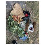 Fake Flowers with Decor