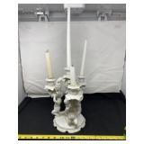 Ceramic Cherub Candle Holder Decor