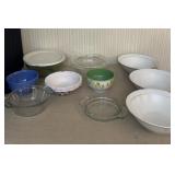 Emerald , Plastic and Glass Bowls