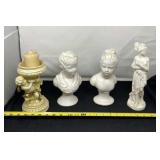 Cherub and Women Figurines