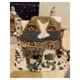 Christmas Streets Wood For Sale Light Up Tested