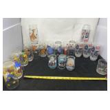 Disney Glasses, Welchï¿½s Glasses and Plastic TV