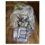 Bag Full of Different Colored Yarn