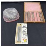 Nut Cracker Set in Wood Box With Others