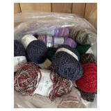 Bag of Different Color Yarn