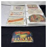 Photo Album of Post Cards and Vintage Booklets