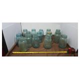 Blue Ball Mason Jars
