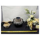 Vases and Artificial Decor