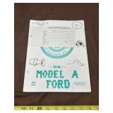Old Time Auto Parts Book From 1982