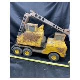Pressed Steel Truck Crane Rusty
